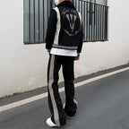 Amiri Rhinestone Bell Bottoms