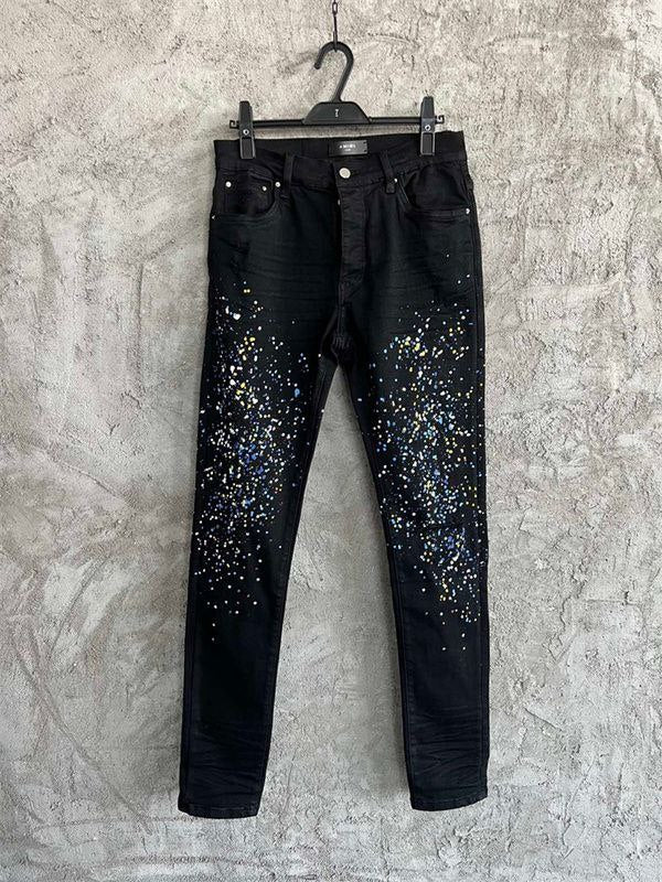 Amiri Crystal Painter Jeans