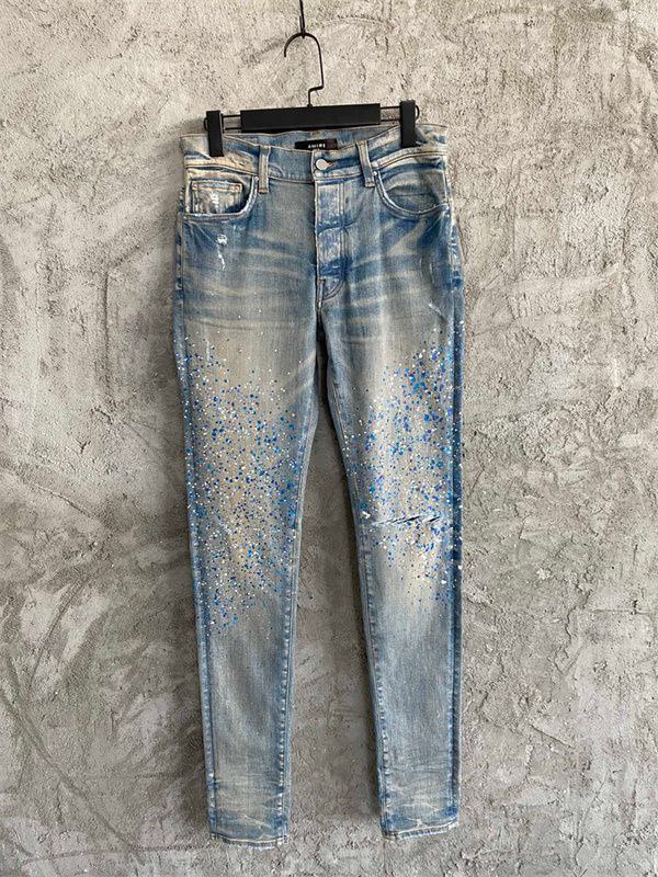 Amiri Crystal Painter Jeans