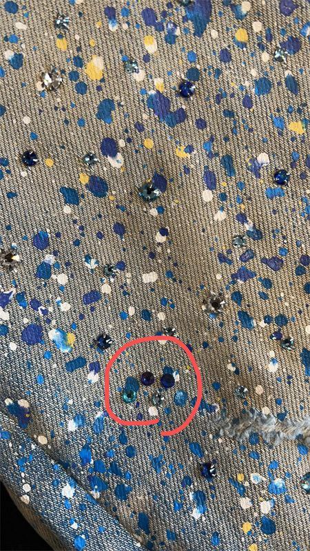 Amiri Crystal Painter Jeans