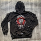 Chrome Hearts Thermal Horseshoe Zip Hoodie
