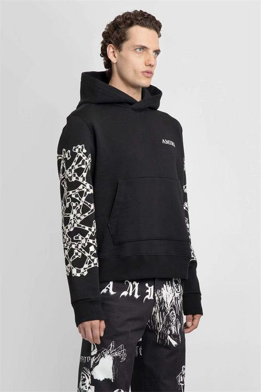 Amiri Black Bones Hoodie
