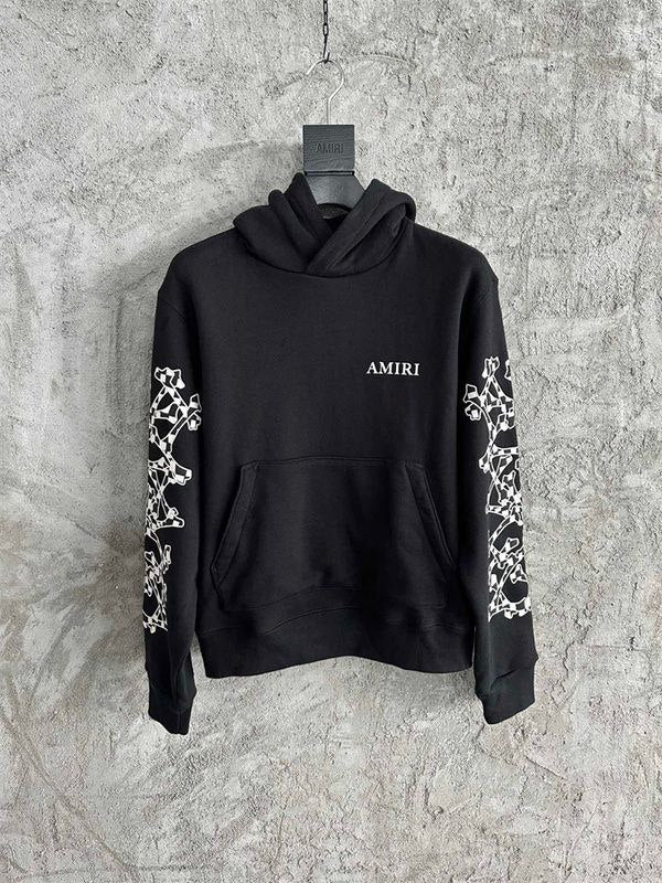 Amiri Black Bones Hoodie