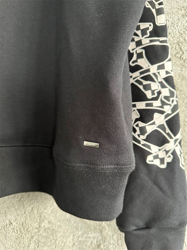Amiri Black Bones Hoodie