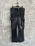 Amiri Flare Cargo Denim