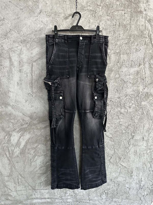 Amiri Flare Cargo Denim