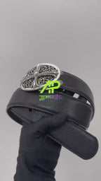 Chrome Hearts Vine Leather Belt