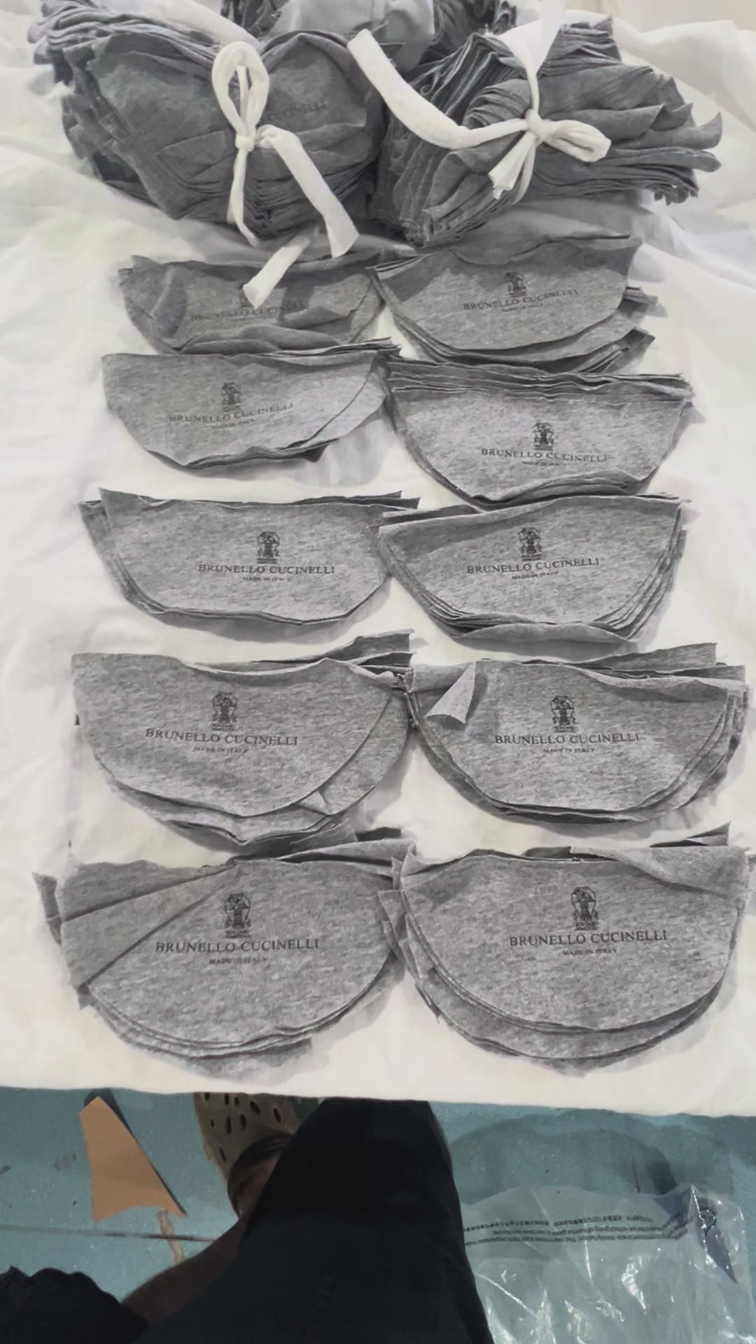 Brunello Cucinelli Mercerized Cotton Crew Neck Short Sleeves Shirt