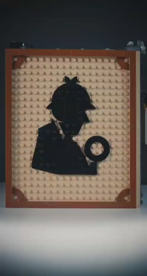 Sherlock Holmes Book Nook Brix