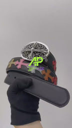 Chrome Hearts Vine Leather Belt