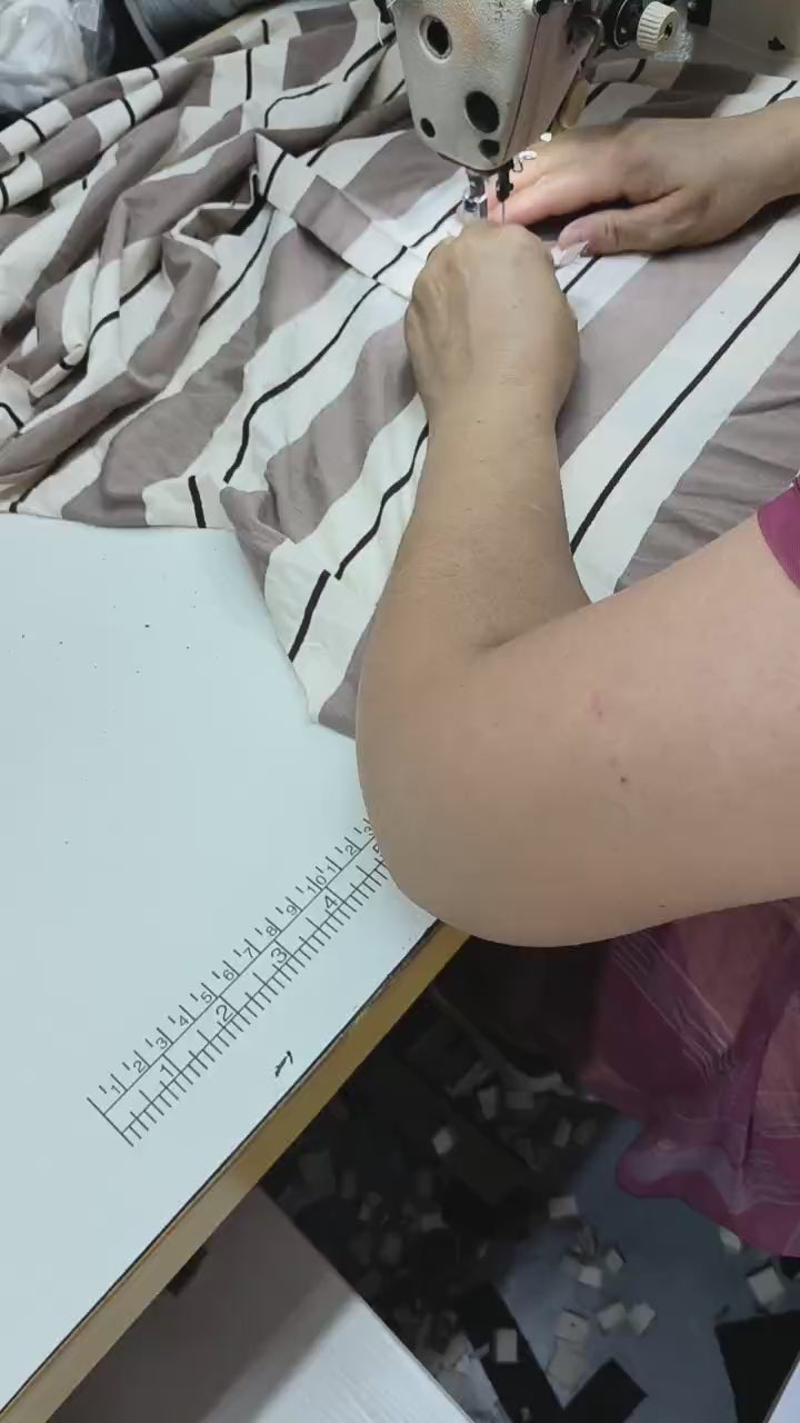 Miu Miu Striped Cotton Jersey Long-sleeved Polo Shirt